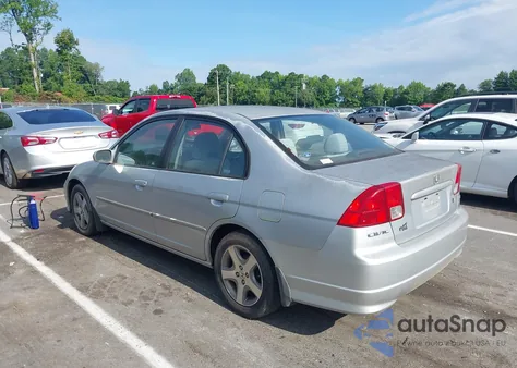 2004 Honda Civic Ex from USA, damaged, VIN 2HGES26794H537811